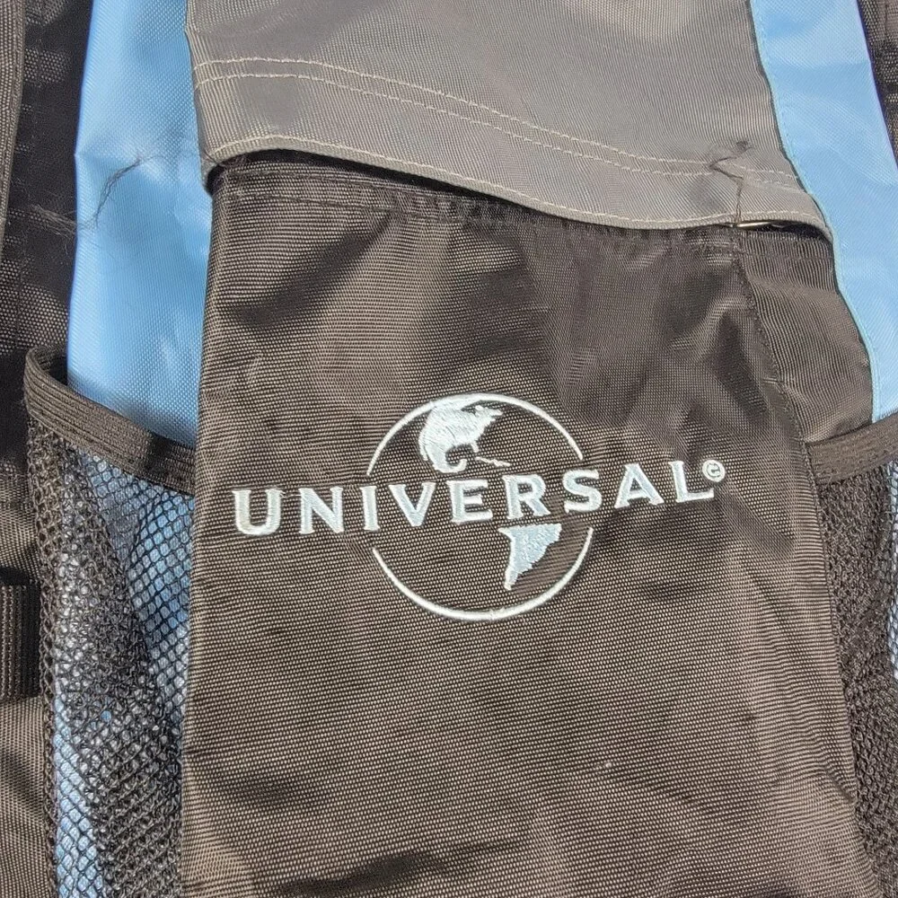 Universal Studios Adults Black Blue Backpack Casual Travel School College